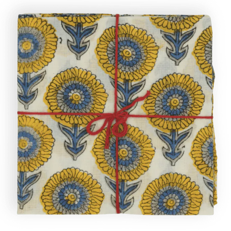 Napkins x4 Paquerette Moonlight