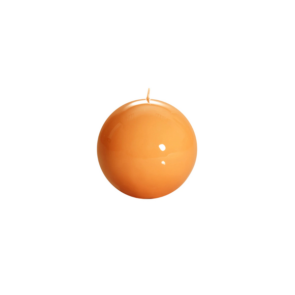 Small Saffron Sphere Meloria Candle