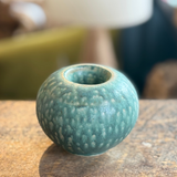 Double Wall Vase with Frog