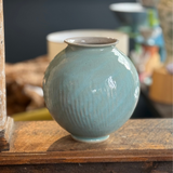 Large Sky Blue Vase