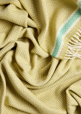 Silver Strand Cashmere and Lambswool Throw