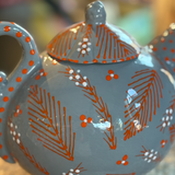 Harvest Trillium Teapot