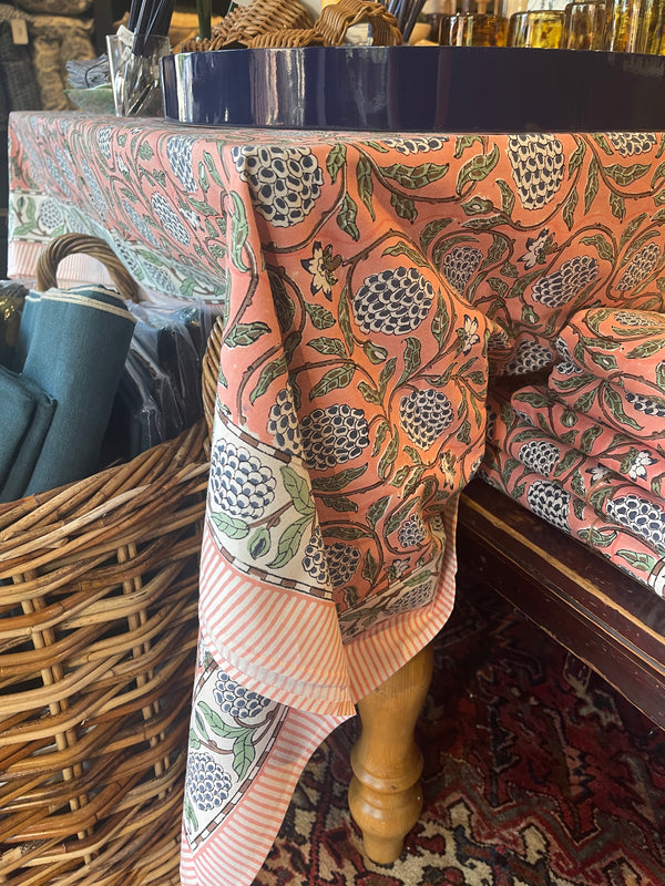 Blue Raspberry/Pink Tablecloth