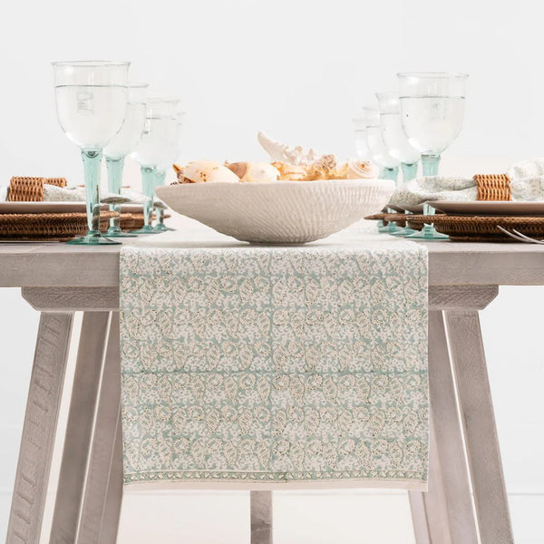 Seashell Seafoam Tablecloth