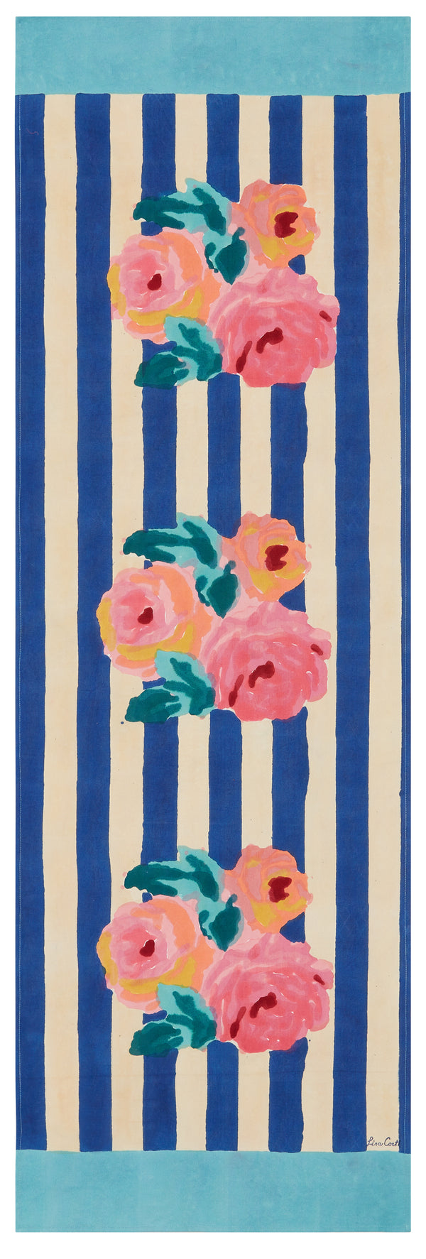 Nizam Stripes Blue Runner
