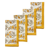S/4 Calla Honey Napkins