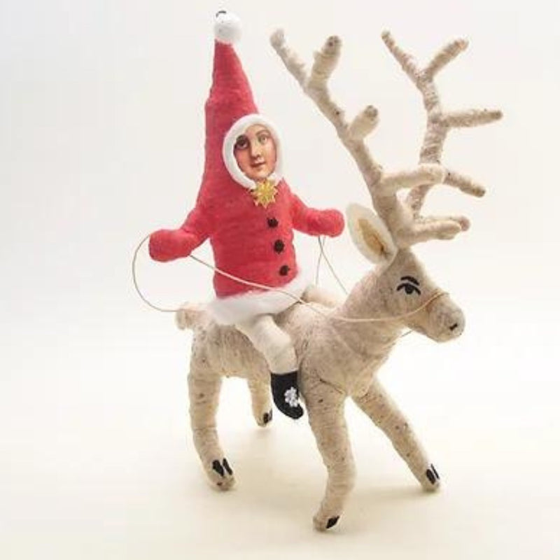 Reindeer Rider Ornament