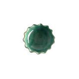 Scalloped Mini Ceramic Plate