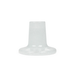 Pearl White Glass Candle Holder