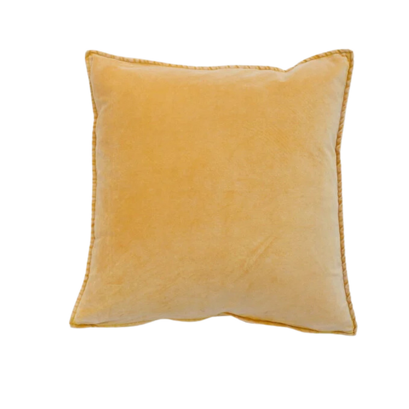 20" Corn Velvet Pillow