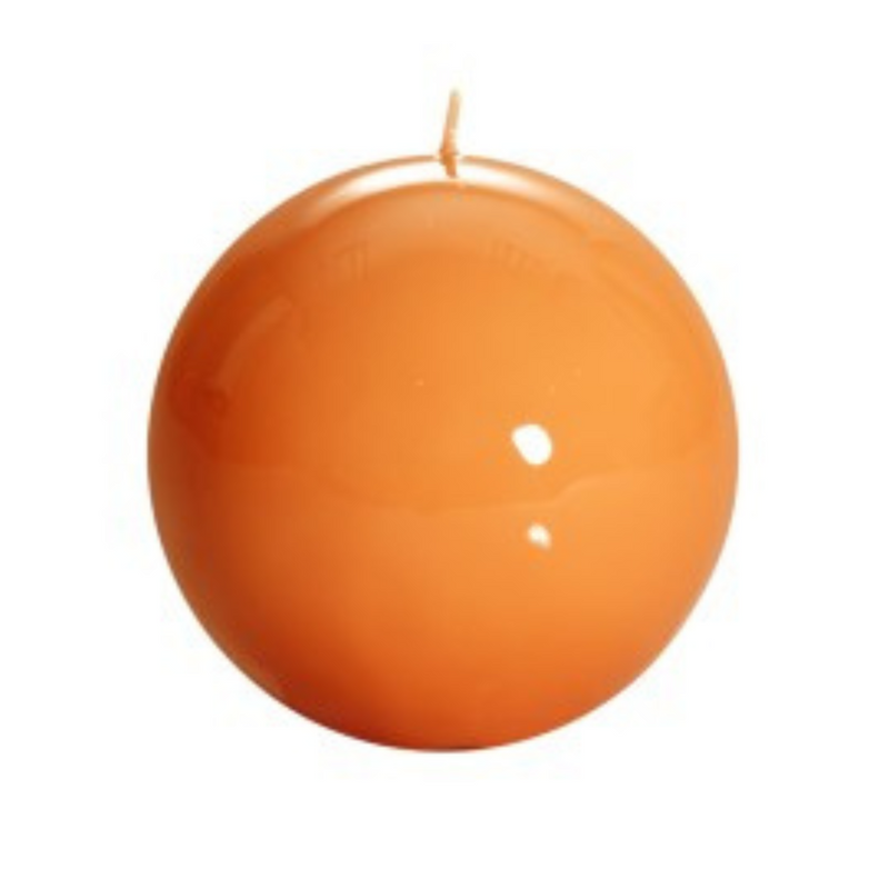 Orange Large Sphere Meloria Candle