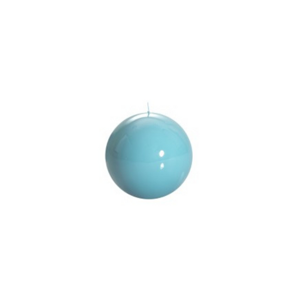 Small Light Blue Sphere Meloria Candle