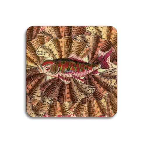 S/4 John Derian Animal Coasters