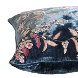 Liza Indigo Pillow, 16" x 16"