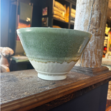 Sage Sand Buttercup Serving Bowl