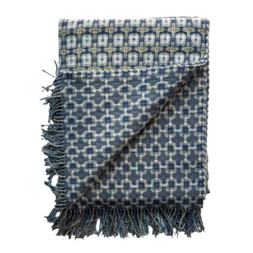 Oyster Cove Basketweave Throw
