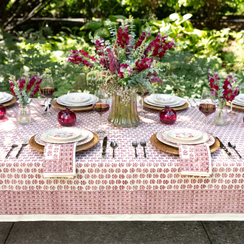 Elise Rose Tablecloth