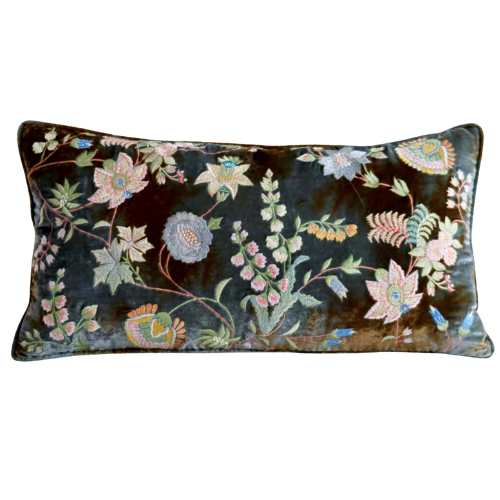 Madame Bovary Shaded Lake Pillow, 10"x20"