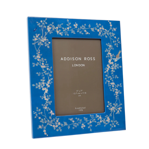 Blue Chinoiserie Frame, 5x7