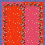 Indonesian Red-Rose Tablecloth