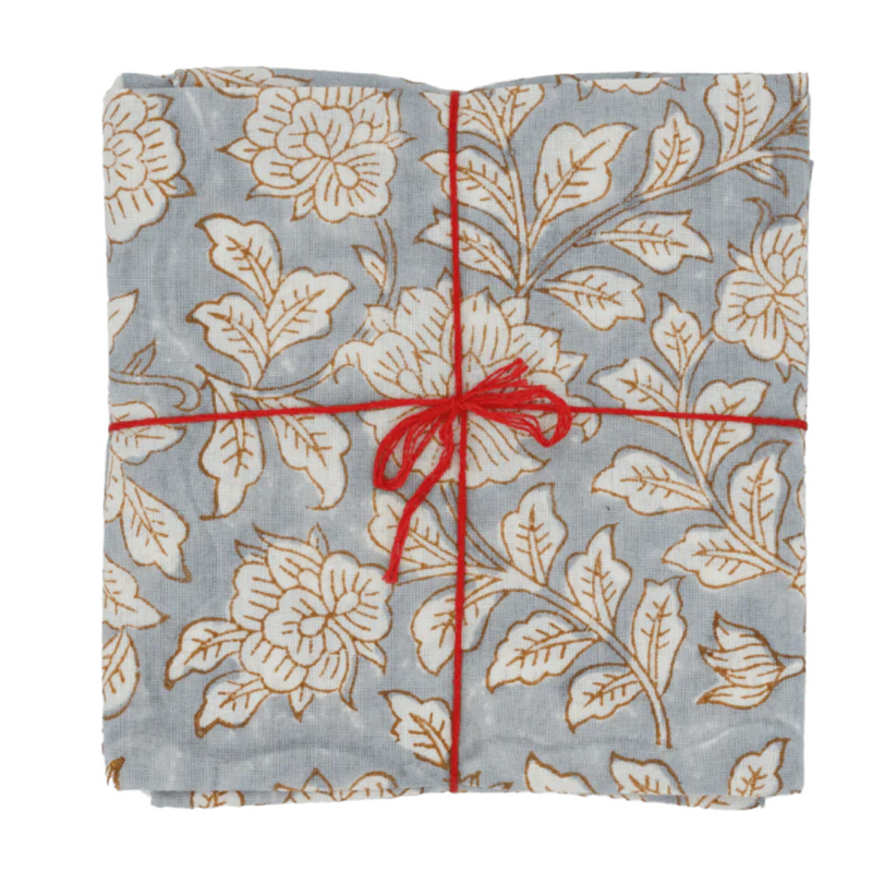 Napkins x4 Iris Artic