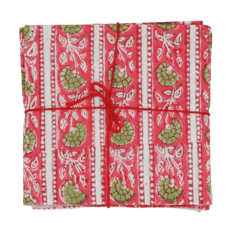 Napkins x4 Bruyere Peonie