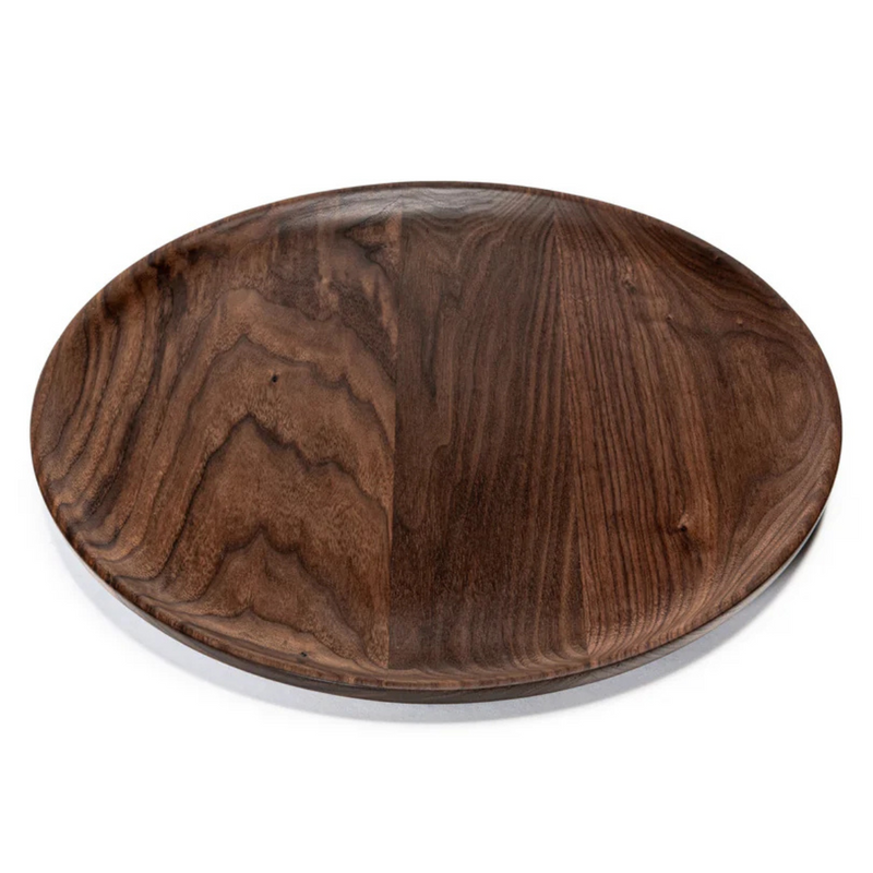 Walnut Round Serving Platter