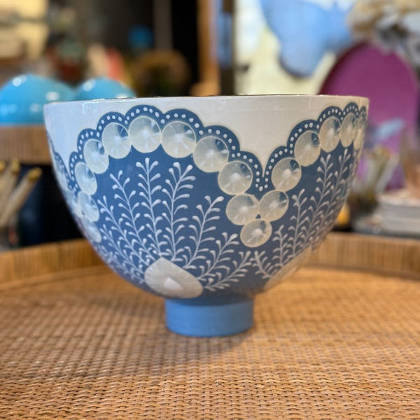 High Five Coper Bowl in Tidepool