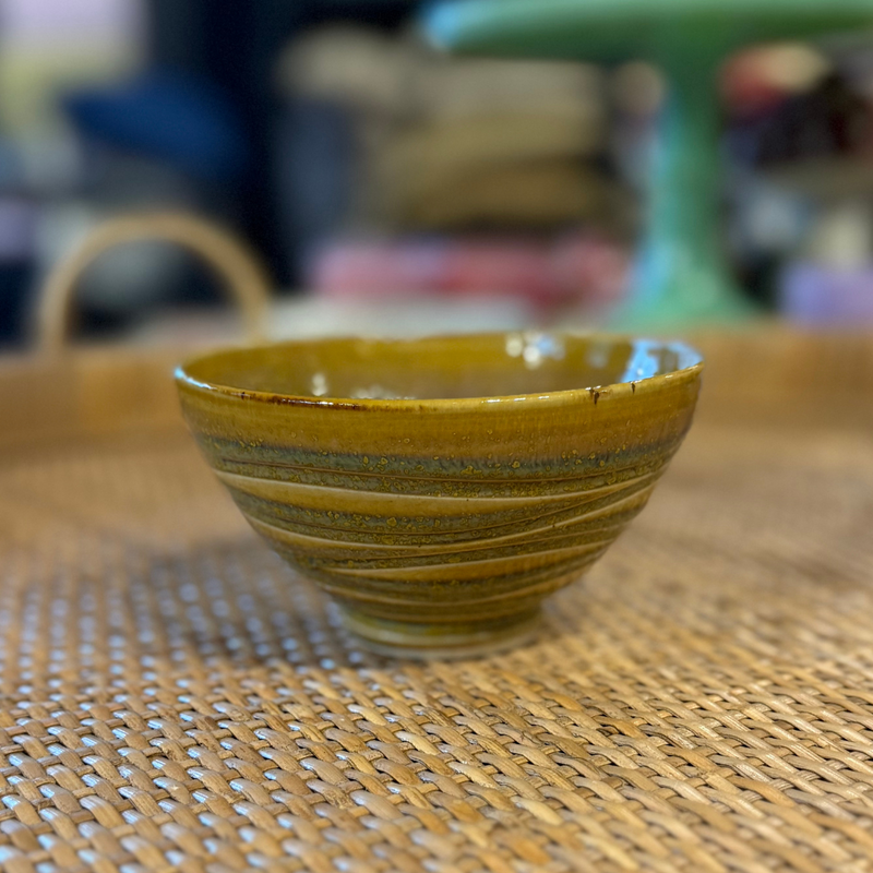 Tea Dust Bowl, Stripes Small
