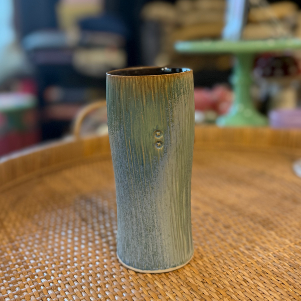 Round Blue Tumbler