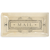 Royal Mail Decoupage Glass Tray