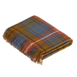 Tartan Throw, Antique Buchanan