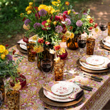 Garden Plum & Ochre Tablecloth