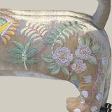 Madame Bovary Silk Velvet Taupe Dachshund