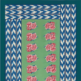 Nina Rose Mint Tablecloth
