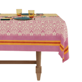 DamDam Tablecloth in Lilac and Gold