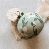 Peonies Christmas Ornament
