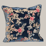 Liza Indigo Pillow, 16" x 16"