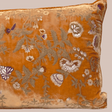 Jane Tangerine Cushion, 12"x20"