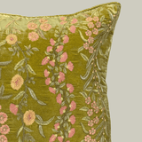 Garden Foliate Green Cushion, 20" x 20"