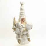 Winter White Santa, Extra Large