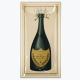 Dom Pérignon Brut Champagne Glass Decoupage Tray