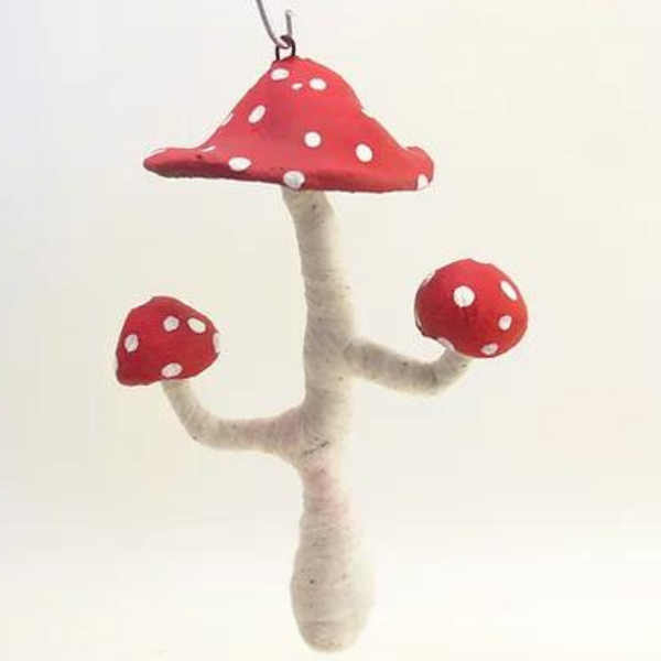 Branched Mushroom Ornament