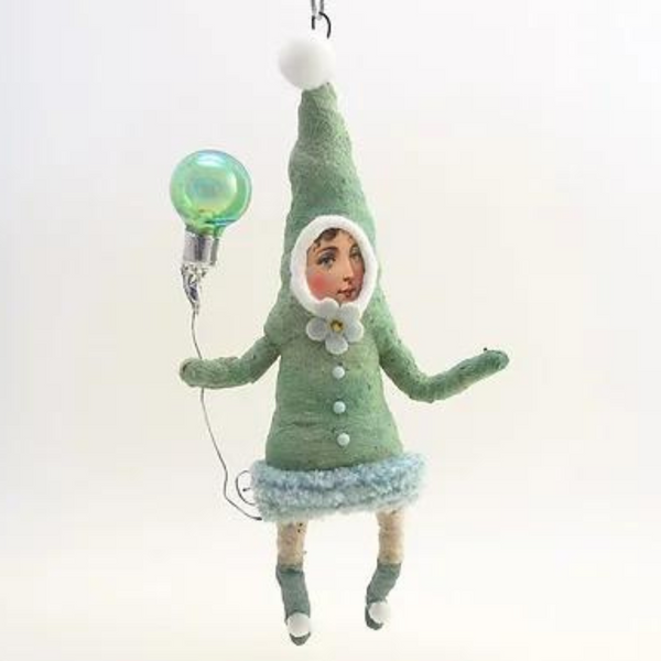 Green Elf Ornament