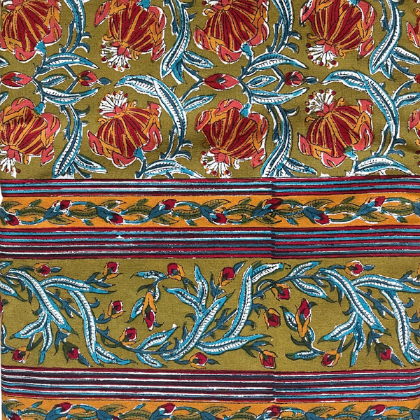 Jaipur Olive Tablecloth