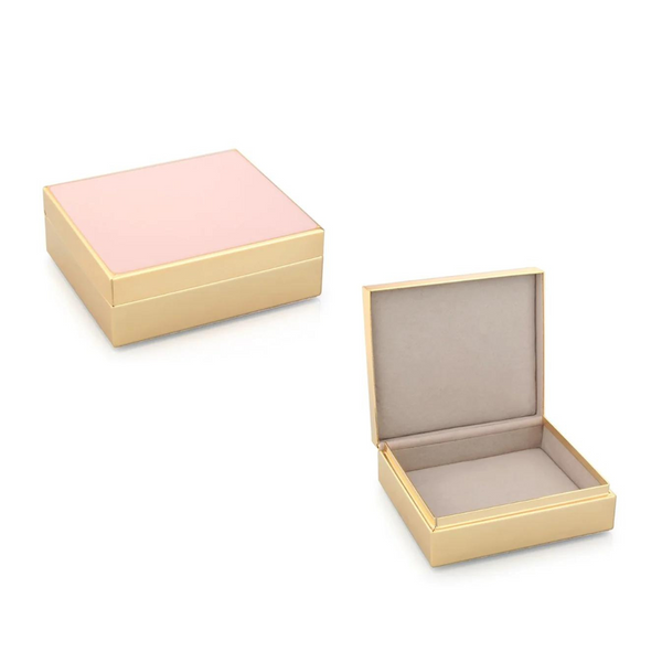 Pale Pink & Gold Box