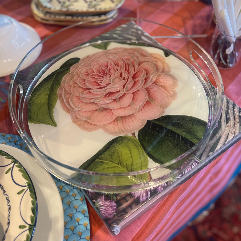 Peony Serving Tray