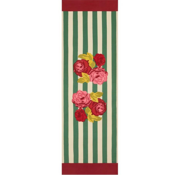 Nizam Stripes Green Runner