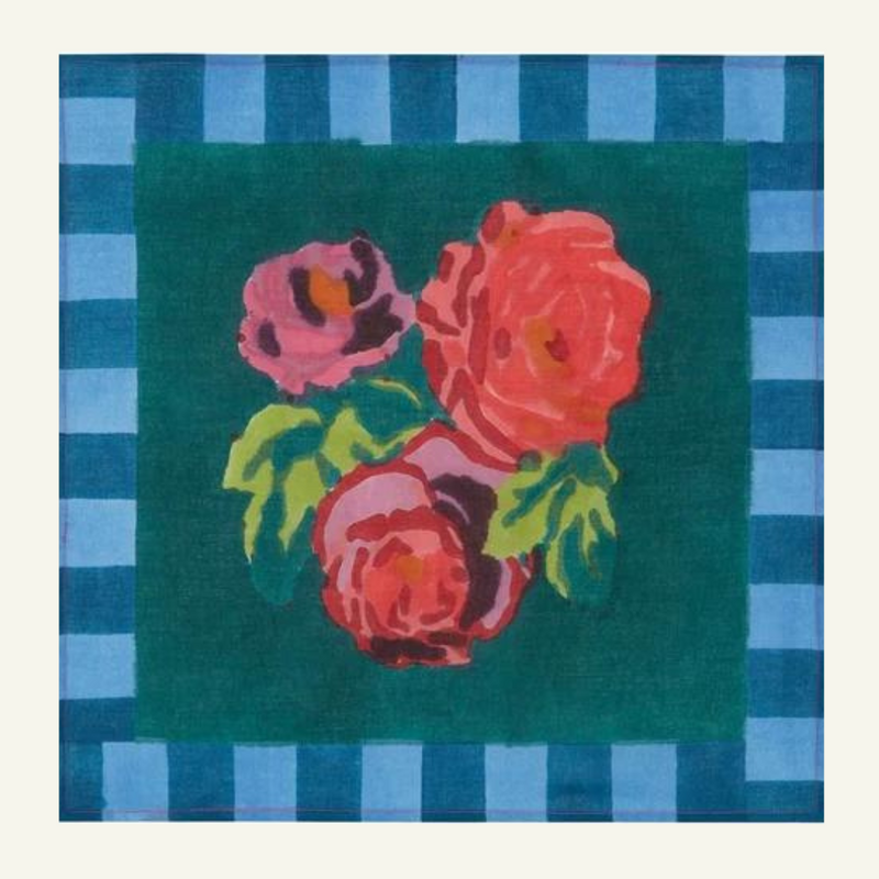 S/4 Nizam Flower Napkin