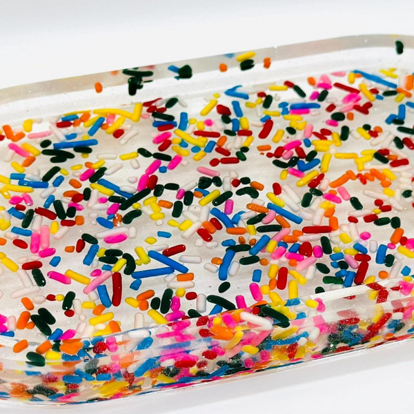 Sprinkle Oval Tray